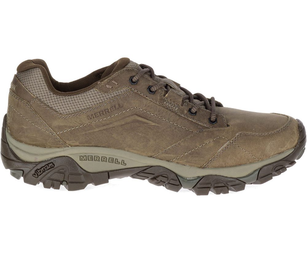 Merrell Sneakers Olive - Moab Adventure Lace Wide Width - Mens 21RCUWZLY